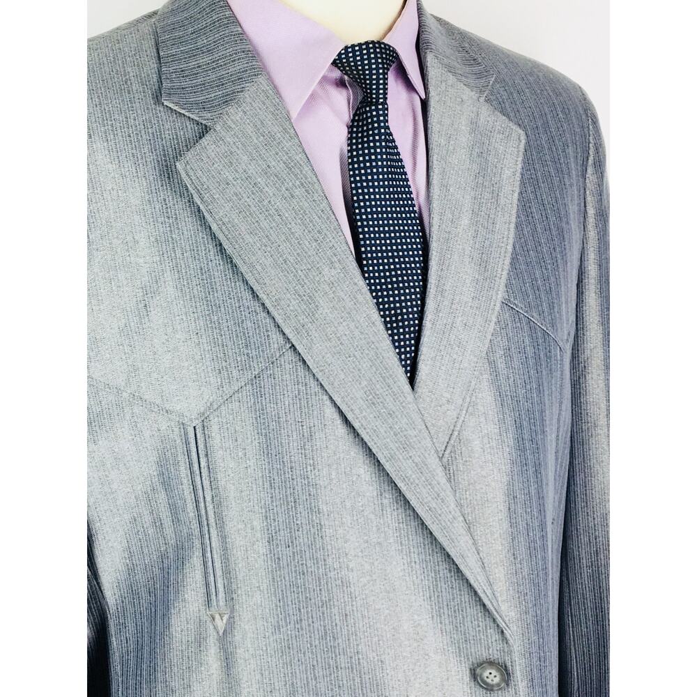 NWT 44R Buffalo Country Western Wear Mens 2 Button Blazer Sport Coat Jacket